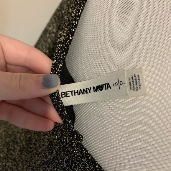 Aeropostale Bethany Mota Gold Foil Party Dress - Picture 6 of 6